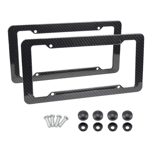 Carbon Fiber ABS License Plate Frame
