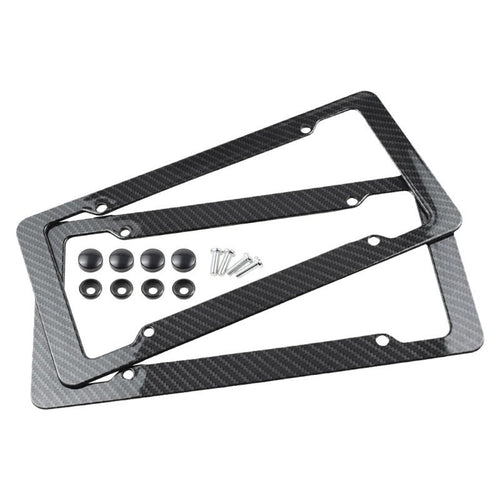 Carbon Fiber ABS License Plate Frame