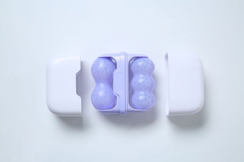 Handheld Double Head Ice Roller Facial Massager