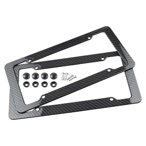 Carbon Fiber ABS License Plate Frame
