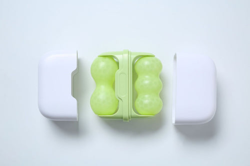Handheld Double Head Ice Roller Facial Massager