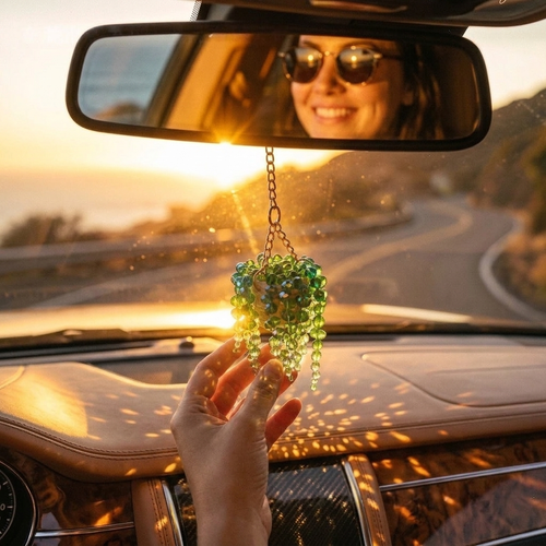 CrystalDrop Mirror Charm