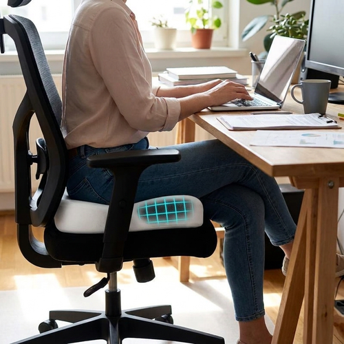 ComfortZone Memory Foam Cushion