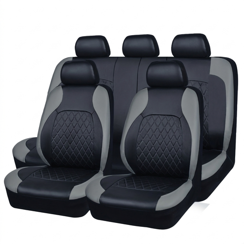 LuxeStitch Car Seat Cover Set