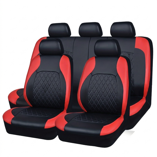 LuxeStitch Car Seat Cover Set