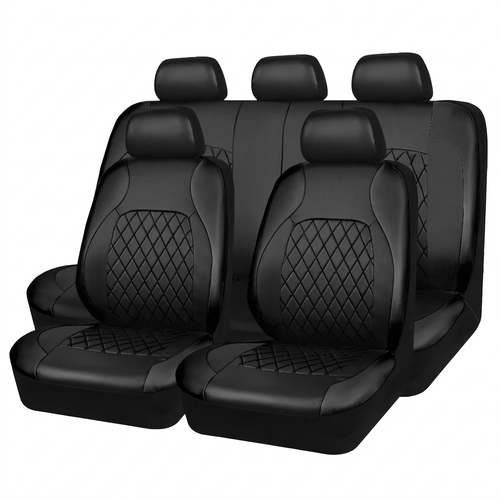 LuxeStitch Car Seat Cover Set