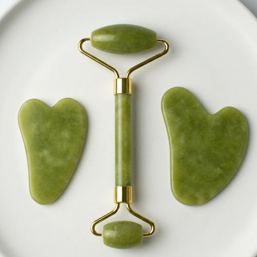JadeGlow Facial Massage Roller